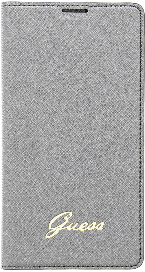 Pouzdro Guess Tori Flip Samsung G900 Galaxy S5 stříbrné