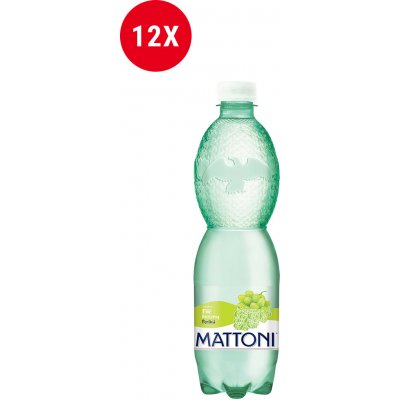 Mattoni perlivá bílé hrozny 12 x 0,5 l – Zbozi.Blesk.cz