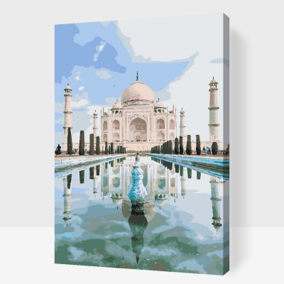 Vymalujsisam Malování podle čísel Taj Mahal