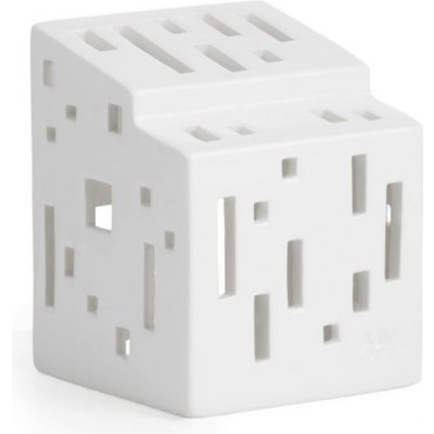 KÄHLER Lucerna domeček Urbania Functio 9 cm, krémová barva, keramika – Hledejceny.cz