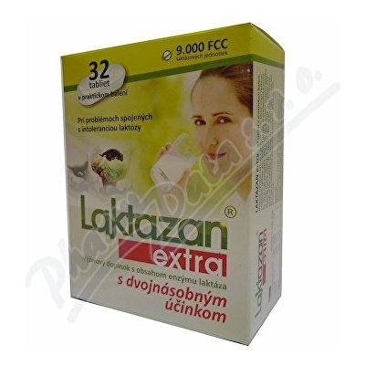 Gelda Laktazan enzym laktáza s příchutí máty 32 tablet – Hledejceny.cz