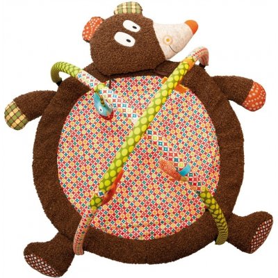 Ebulobo Hrací deka s hrazdou Medvídek – Zboží Mobilmania