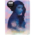 CurePink Blok A5 Star Wars/Hvězdné Války: Princess Leila A5 14,8 x 21 cm multicolor NBA5SW10 – Hledejceny.cz
