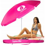 Plážový slunečník Captain Mike 160 cm růžový – Hledejceny.cz