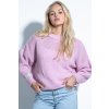 Dámský svetr a pulovr Fobya Svetr F1697 Růžová