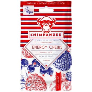 Chimpanzee Energy chews s ovocnou šťávou 30 g