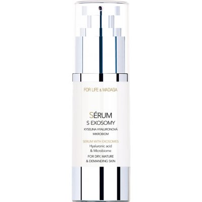 FOR LIFE & MADAGA Sérum s Exosomy + Kyselina hyaluronová & Mikrobiom 30 ml – Zboží Dáma