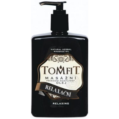 Tomfit přírodní masážní olej relaxační 500 ml – Hledejceny.cz