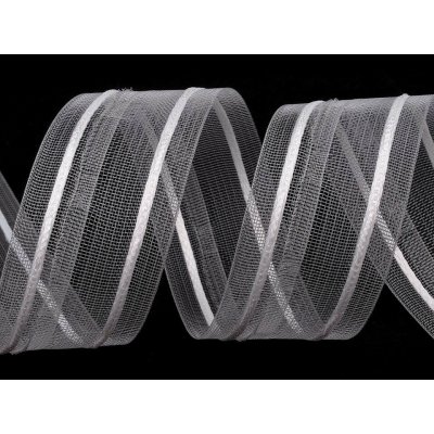 Záclonovka tužkové řasení - různé šíře Varianta: transparent, Šíře: 40 mm – Zbozi.Blesk.cz