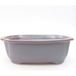 E-bonsai Keramická bonsai miska 22,5 x 17,5 x 7,5 cm kovová – Zboží Dáma