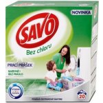 Savo Universal bez chloru prací prášek na barevné i bílé prádlo 20 PD 1,4 kg – Sleviste.cz