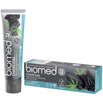 Biomed Charcoal bělicí s aktivním uhlím 100 g – Hledejceny.cz