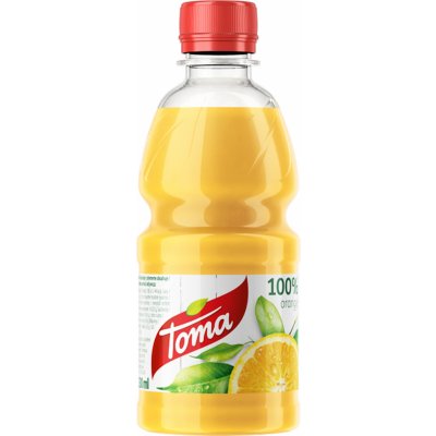 Toma džus pomeranč 100% 330 ml – Hledejceny.cz