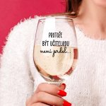 Ahome na víno Protože být učitelkou není prdel 450 ml – Hledejceny.cz