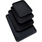 Stalgast Tác obdélnikový protiskluzový černý 650x450 mm 411650 černý – Zboží Dáma