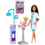 Mattel Barbie Povolání Zubařka hnědovláska DHB63 – Zbozi.Blesk.cz