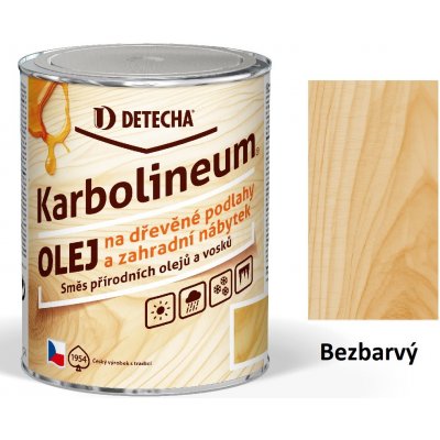 Detecha Karbolineum olej 0,6 kg Bezbarvý