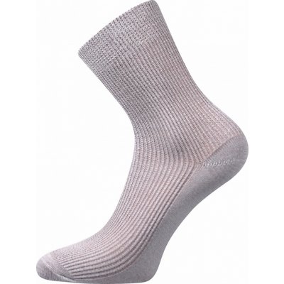 Bavlněné 100% ponožky Romsek New světle šedá – Zboží Mobilmania
