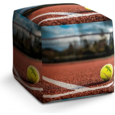 Sablio taburet Cube tennis 40x40x40 cm