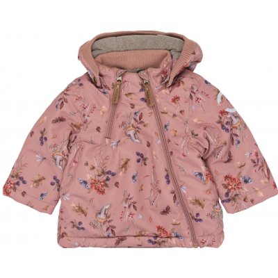 Mikk-line Dětská zimní bunda 1670 růžová Burlwood – Sleviste.cz