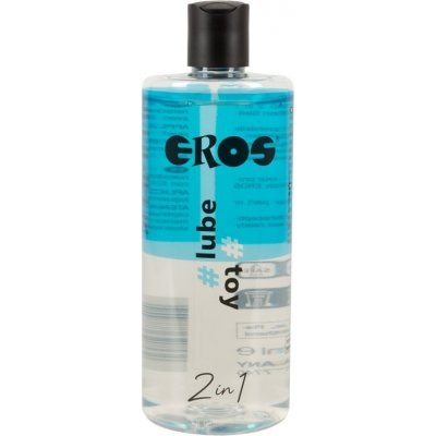 Eros 2in1 lubrikant na vodní bázi vhodný pro hračky 500 ml – Zboží Mobilmania