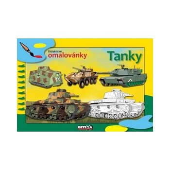 Tanky didaktické omalovánky