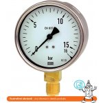 Wika Manometr 0/16 bar - 100 mm - 1/2" – Sleviste.cz
