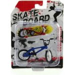 Teddies Skateboard prstový s kolem plast 10cm – Zboží Dáma
