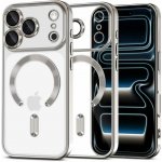 Tech-Protect MagFlex MagSafe iPhone 17 Pro Max, lesklá stříbrná – Zboží Mobilmania