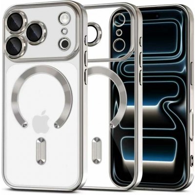 Tech-Protect MagFlex MagSafe iPhone 17 Pro Max, lesklá stříbrná – Zboží Mobilmania