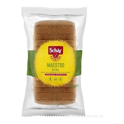 SCHÄR Maestro Vital Chléb vícezrnný bez lepku 350 g – Sleviste.cz