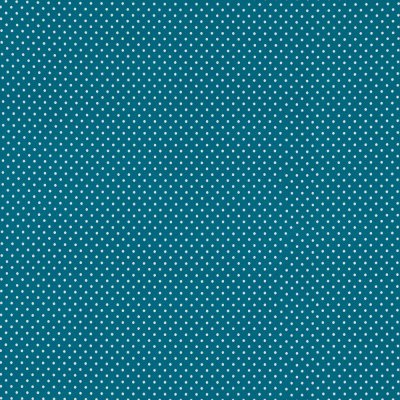 Úplet - Puntíky na jednobarevném pozadí 3mm | 220g | 160 cm | 25 variant Barva: Petrolejová (odstín 748) – Zboží Mobilmania
