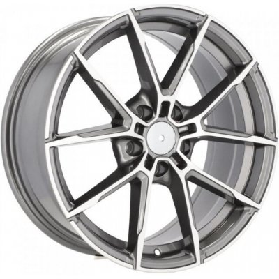 Racing Line B5601 7,5x17 5x112 ET27 polished graphite | Zboží Auto