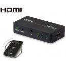 Aten VS-381 HDMI přepínač 3:1 HDM dálkové ovládání