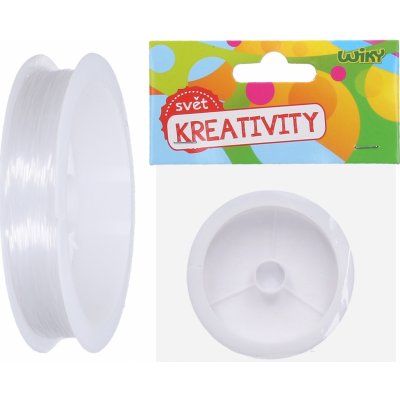 Elastická šňůrka na korálky 14m – Zboží Dáma