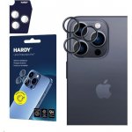 3mk ochrana kamery HARDY Lens Protection Pro pro iPhone 15 Pro Black 5903108573412 – Zboží Živě