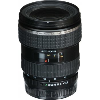 Pentax 45-85mm f/4.5 SMC FA 645