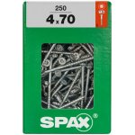 Spax Uni vrut zápust.hlava T-Star+ T20 4CUT část.závit Wirox 4 x 70 mm 250 ks – Hledejceny.cz