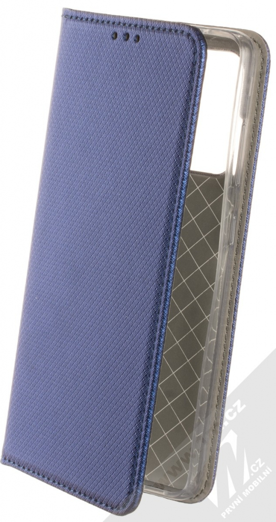 Pouzdro 1Mcz Magnet Book flipové Samsung Galaxy A52, Galaxy A52 5G, Galaxy A52s 5G tmavě modré