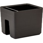 Nohel Garden Truhlík BERBERIS samozavlažovací Antracit 30 x 26 cm – Zbozi.Blesk.cz