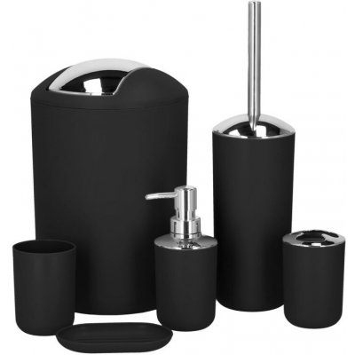 Springos HA1111 černá 6 ks – Zboží Dáma