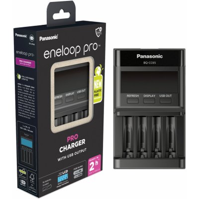 Panasonic Eneloop Pro Charger BQ-CC65E – Zboží Živě