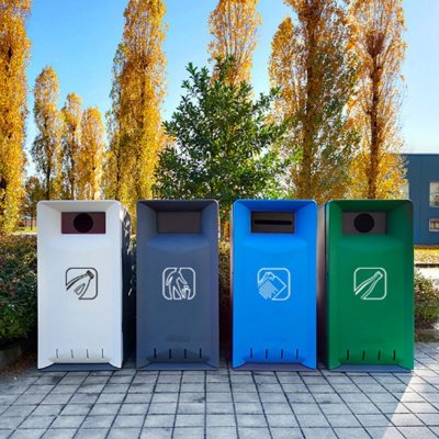 RE-POINT přístřešek na plastovou popelnici 240 l šedá – Sleviste.cz