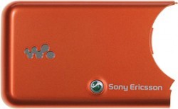 Kryt Sony Ericsson W610i zadní oranžový