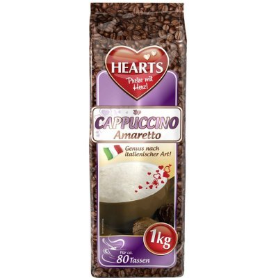 Hearts Cappuccino Amaretto 1 kg – Zbozi.Blesk.cz