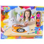 RKToys Dětský DIY set malování misky pro kočku 6 ks – Hledejceny.cz