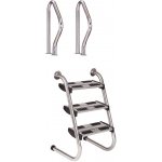 Žebřík ERGO 3 stupně (AISI 316) – Sleviste.cz