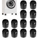 Antivibrační podložky Ezprotekt pro pračky se silnou přísavkou Ø45 mm, 12 podložek pro nožičky – Sleviste.cz
