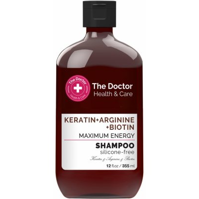 The Doctor Keratin + Arginine + Biotin Maximum Energy Shampoo 355 ml – Zboží Mobilmania