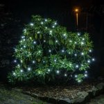 DECOLED Hobby Line LED světelná síť, 200 × 150 cm, ledově bílá, 90 diod, tmavě zelený kabel, IP44, prodlužovací – Hledejceny.cz